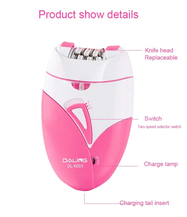 Épilateur Tondeuse À Cheveux Daling DL-6003 – Image 2