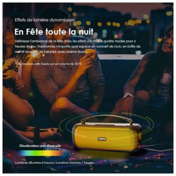 Oraimo Boom Haut-parleur sans fil 30W – Image 3