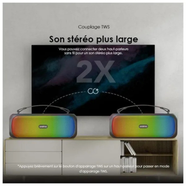 Oraimo Boom Haut-parleur sans fil 30W – Image 7
