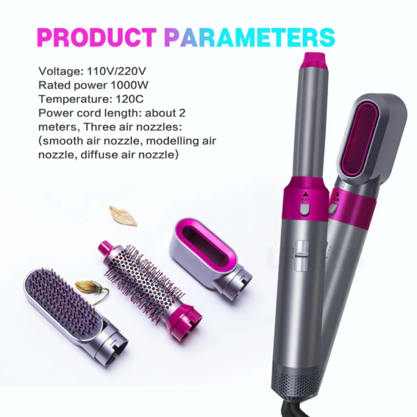 5 in 1 Hot Air Hair Styler – Image 4
