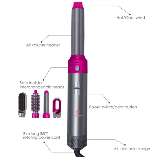 5 in 1 Hot Air Hair Styler – Image 2